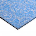 Indoor/Outdoor Seabreeze SZ11 Cobalt Washable 8' x 10' Rug
