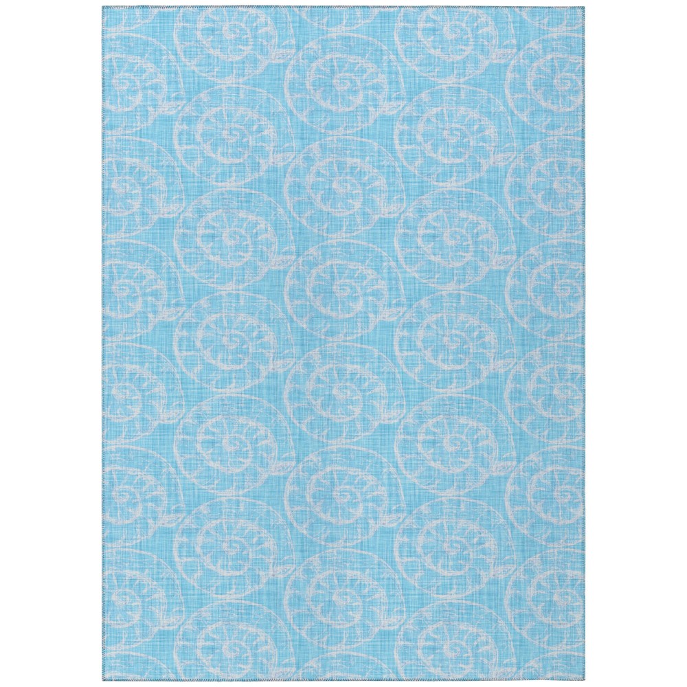 Indoor/Outdoor Seabreeze SZ11 Poolside Washable 3' x 5' Rug