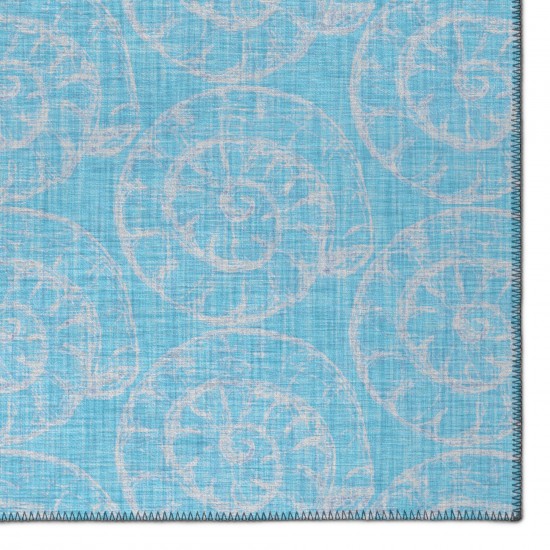 Indoor/Outdoor Seabreeze SZ11 Poolside Washable 3' x 5' Rug