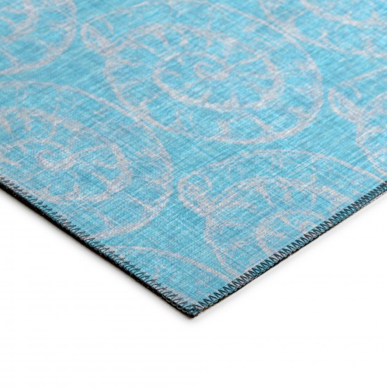 Indoor/Outdoor Seabreeze SZ11 Poolside Washable 5' x 7'6" Rug