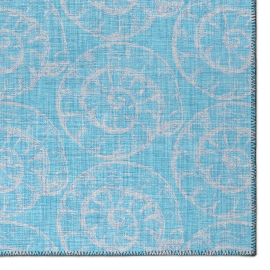 Indoor/Outdoor Seabreeze SZ11 Poolside Washable 9' x 12' Rug