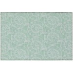 Indoor/Outdoor Seabreeze SZ11 Sage Washable 1'8" x 2'6" Rug