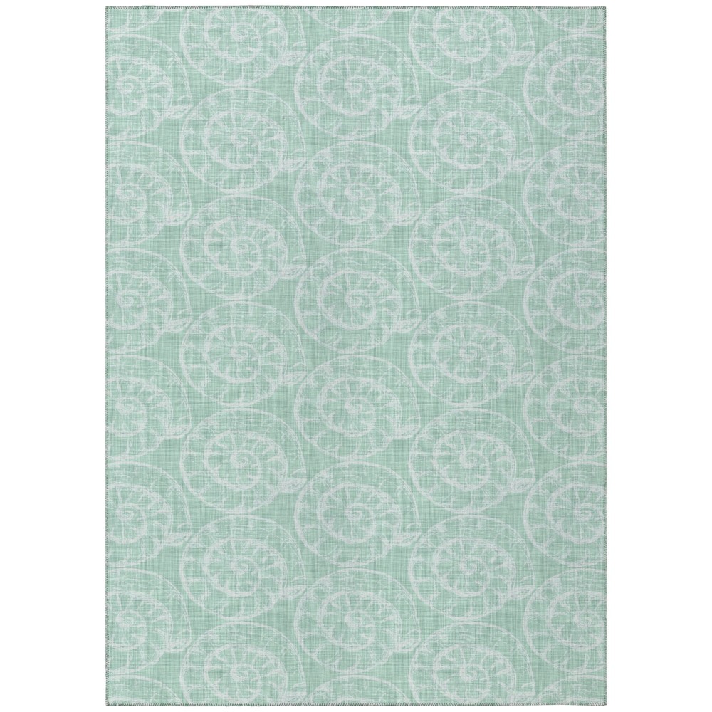 Indoor/Outdoor Seabreeze SZ11 Sage Washable 10' x 14' Rug