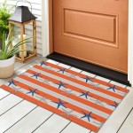 Indoor/Outdoor Seabreeze SZ12 Salmon Washable 1'8" x 2'6" Rug