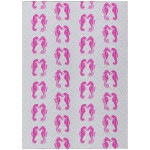 Indoor/Outdoor Seabreeze SZ15 Flamingo Washable 10' x 14' Rug
