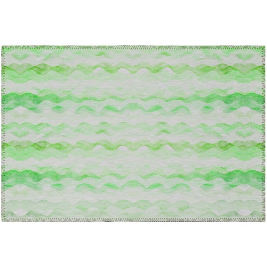 Indoor/Outdoor Seabreeze SZ16 Cactus Washable 1'8" x 2'6" Rug