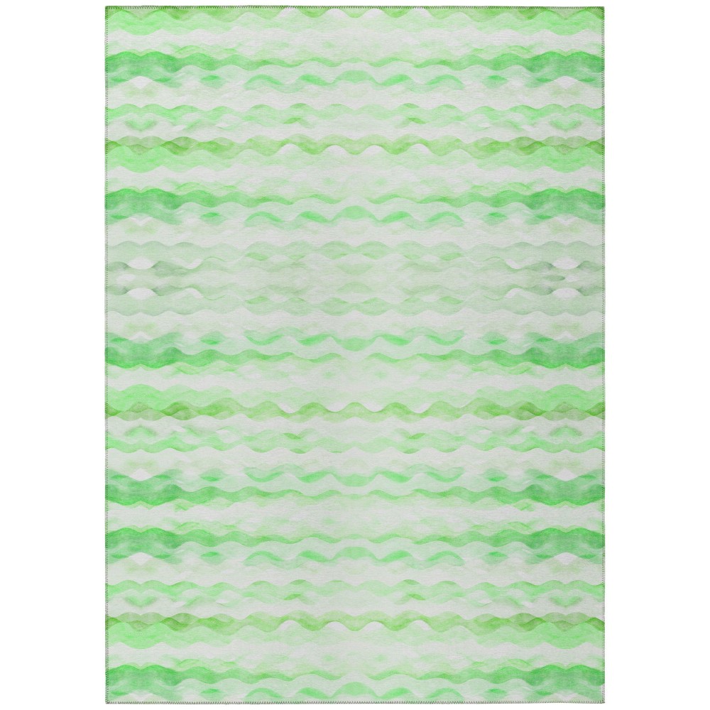 Indoor/Outdoor Seabreeze SZ16 Cactus Washable 9' x 12' Rug