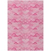 Indoor/Outdoor Seabreeze SZ2 Blush Washable 3' x 5' Rug