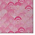 Indoor/Outdoor Seabreeze SZ2 Blush Washable 8' x 10' Rug