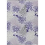 Indoor/Outdoor Seabreeze SZ3 Lavender Washable 10\' x 14\' Rug