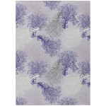 Indoor/Outdoor Seabreeze SZ3 Lavender Washable 5\' x 7\'6" Rug