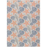 Indoor/Outdoor Seabreeze SZ4 Flax Washable 8' x 10' Rug