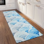 Indoor/Outdoor Seabreeze SZ5 Poolside Washable 2'3" x 7'6" Runner Rug