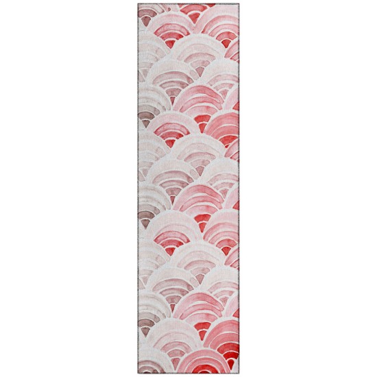 Indoor/Outdoor Seabreeze SZ5 Scarlett Washable 2'3" x 7'6" Runner Rug