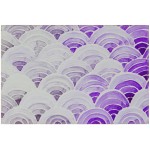 Indoor/Outdoor Seabreeze SZ5 Violet Washable 1'8" x 2'6" Rug