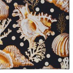 Indoor/Outdoor Seabreeze SZ6 Black Washable 5' x 7'6" Rug