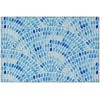 Indoor/Outdoor Seabreeze SZ7 Indigo Washable 1'8" x 2'6" Rug