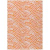 Indoor/Outdoor Seabreeze SZ7 Salmon Washable 10' x 14' Rug
