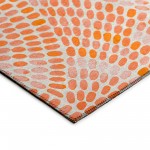 Indoor/Outdoor Seabreeze SZ7 Salmon Washable 3' x 5' Rug