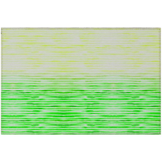 Indoor/Outdoor Seabreeze SZ8 Cactus Washable 1'8" x 2'6" Rug