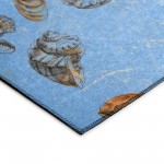 Indoor/Outdoor Seabreeze SZ9 Denim Washable 10' x 14' Rug