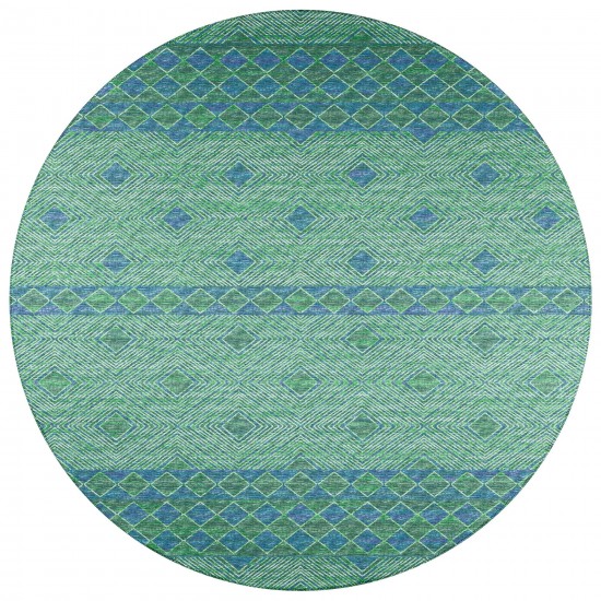 Indoor/Outdoor Sedona SN1 Irish Washable 10' x 10' Round Rug