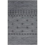 Indoor/Outdoor Sedona SN1 Midnight Washable 9\' x 12\' Rug