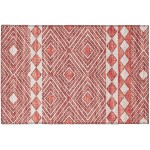 Indoor/Outdoor Sedona SN1 Paprika Washable 1'8" x 2'6" Rug