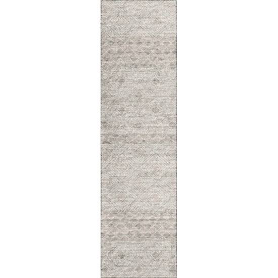 Indoor/Outdoor Sedona SN1 Sage Washable 2'3" x 7'6" Runner Rug