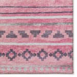 Indoor/Outdoor Sedona SN10 Blush Washable 4' x 4' Round Rug