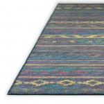 Indoor/Outdoor Sedona SN10 Ink Washable 2'3" x 7'6" Runner Rug