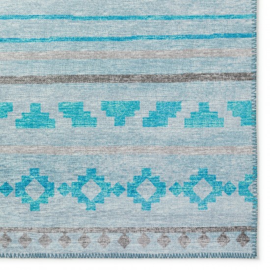 Indoor/Outdoor Sedona SN10 Skydust Washable 2'3" x 7'6" Runner Rug