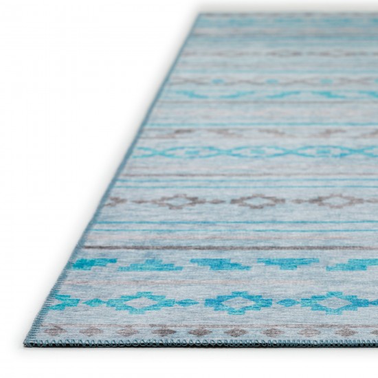Indoor/Outdoor Sedona SN10 Skydust Washable 2'3" x 7'6" Runner Rug