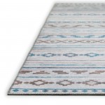 Indoor/Outdoor Sedona SN10 Tin Washable 2'3" x 10' Runner Rug