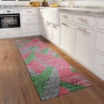 Indoor/Outdoor Sedona SN11 Fruity Washable 2'3" x 10' Runner Rug