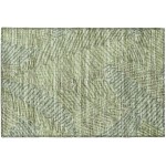 Indoor/Outdoor Sedona SN11 Moss Washable 1'8" x 2'6" Rug