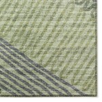 Indoor/Outdoor Sedona SN11 Moss Washable 2'3" x 12' Runner Rug