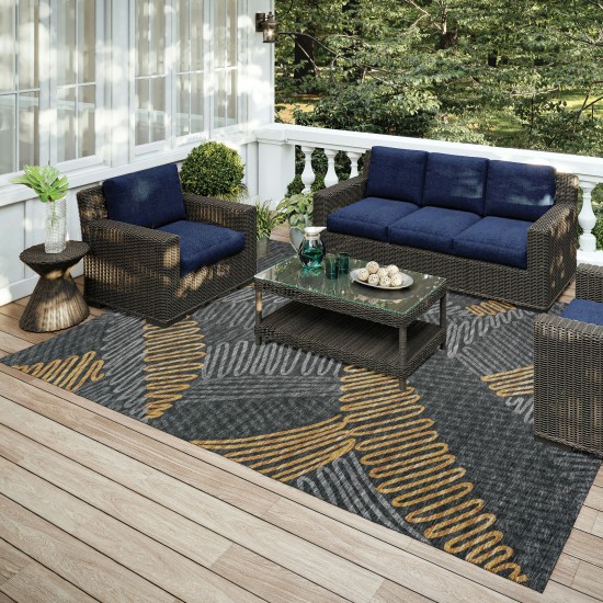 Indoor/Outdoor Sedona SN11 Shadow Washable 10' x 14' Rug