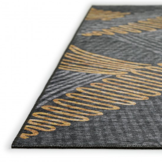 Indoor/Outdoor Sedona SN11 Shadow Washable 2'3" x 10' Runner Rug