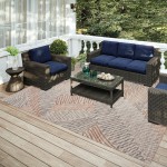 Indoor/Outdoor Sedona SN11 Walnut Washable 9' x 12' Rug