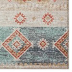 Indoor/Outdoor Sedona SN12 Canyon Washable 2'3" x 12' Runner Rug