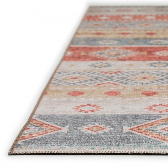 Indoor/Outdoor Sedona SN12 Canyon Washable 2'3" x 12' Runner Rug