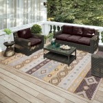 Indoor/Outdoor Sedona SN12 Goldenrod Washable 10' x 14' Rug