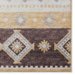 Indoor/Outdoor Sedona SN12 Goldenrod Washable 5' x 7'6" Rug