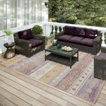 Indoor/Outdoor Sedona SN12 Imperial Washable 3' x 5' Rug