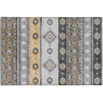 Indoor/Outdoor Sedona SN12 Midnight Washable 1\'8" x 2\'6" Rug
