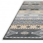 Indoor/Outdoor Sedona SN12 Midnight Washable 2'3" x 12' Runner Rug