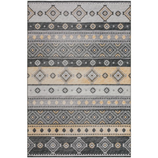 Indoor/Outdoor Sedona SN12 Midnight Washable 3' x 5' Rug