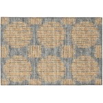 Indoor/Outdoor Sedona SN13 Eclipse Washable 1'8" x 2'6" Rug