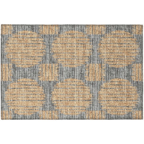 Indoor/Outdoor Sedona SN13 Eclipse Washable 1'8" x 2'6" Rug